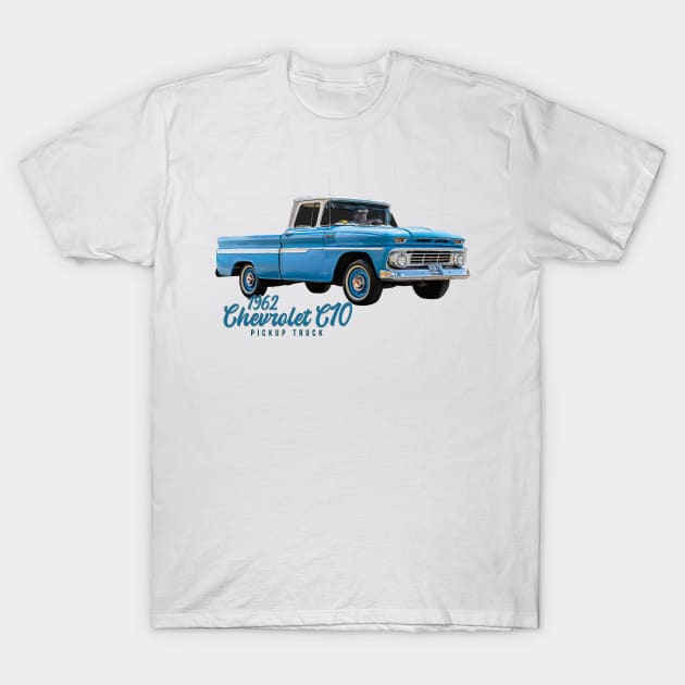 1962 Chevrolet C10 Pickup Truck T-Shirt by Gestalt Imagery